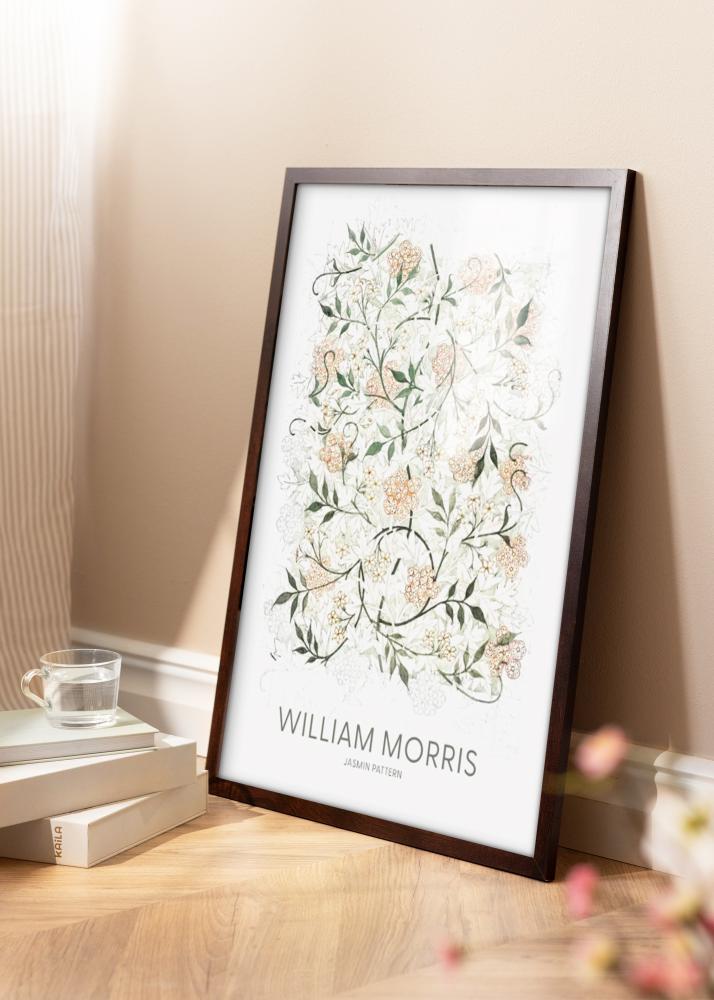 BGA Rahmen BGA Classic Acrylglas Nussbaum 60x90 cm