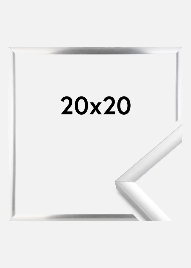 Walther Rahmen New Lifestyle Silber 20x20 cm