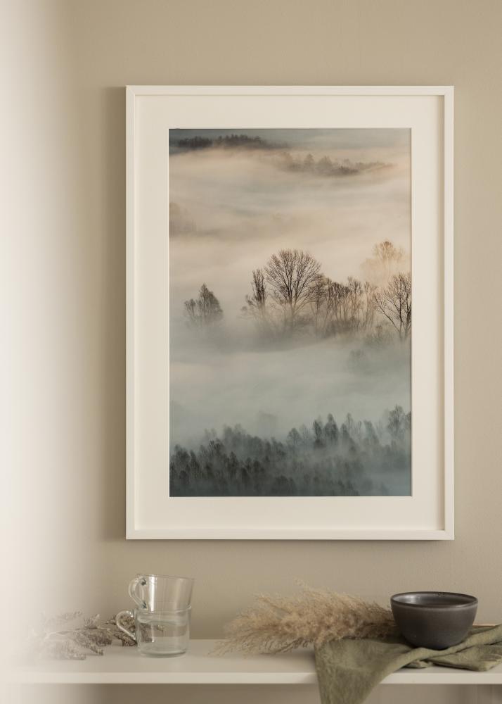 Estancia Rahmen Exklusiv Weiß 60x80 cm