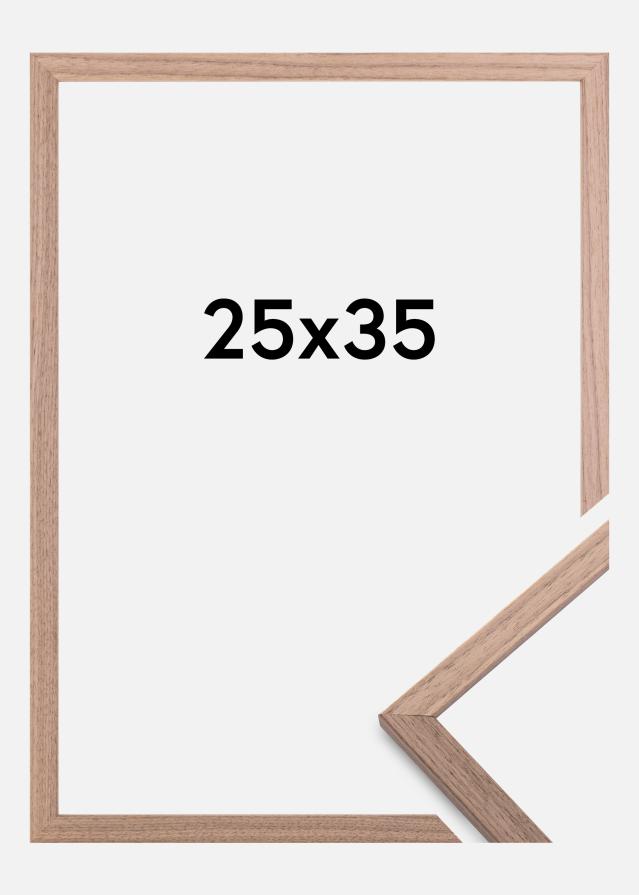 Galleri 1 Rahmen Edsbyn Acrylglas Walnuss Hell 25x35 cm