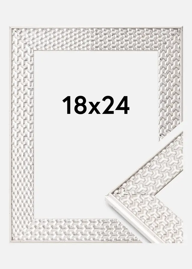 Artlink Rahmen Grace Acrylglas Silber 18x24 cm