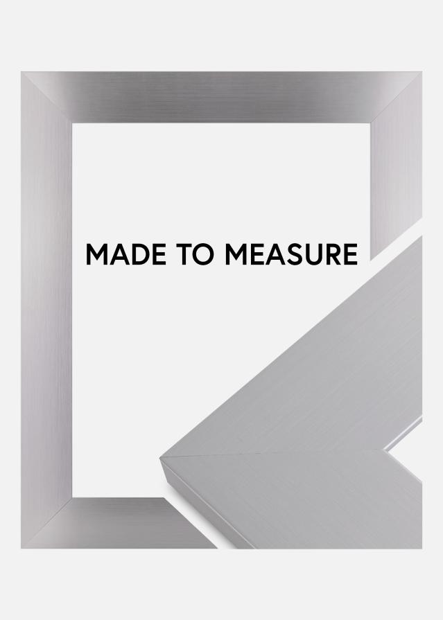 Ramverkstad Rahmen Dover glattes Silber - Größe nach Wunsch
