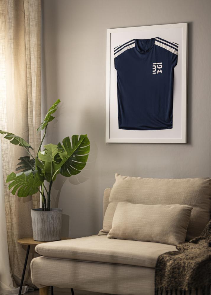 ID Factory Rahmen Trikotrahmen Acrylglas Weiß 60x80 cm