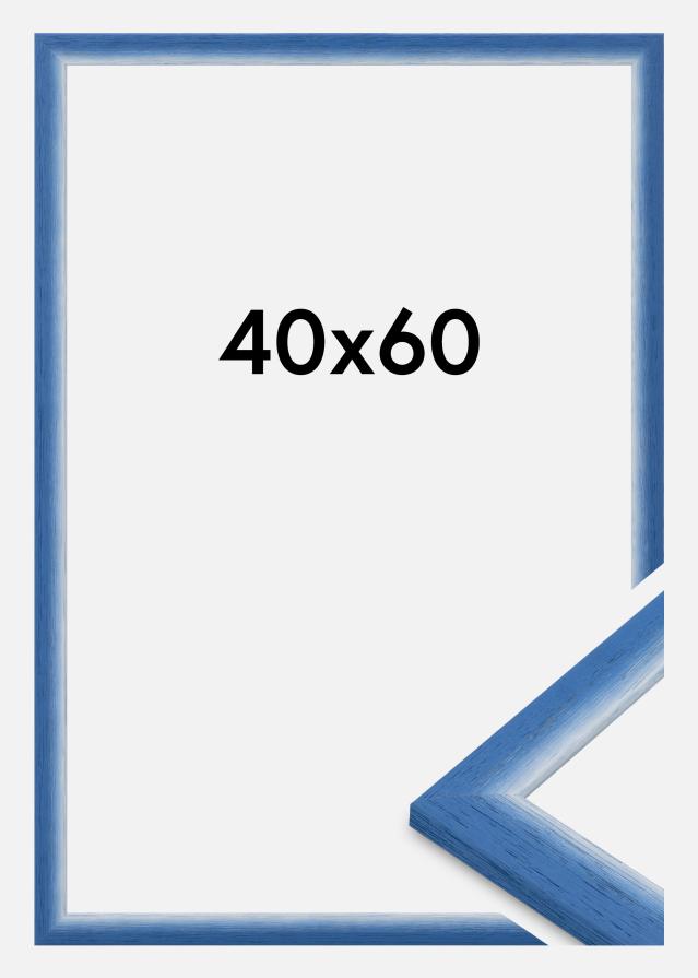 Jämtlands Ramfabrik Rahmen Cornwall Acrylglas Blau 40x60 cm