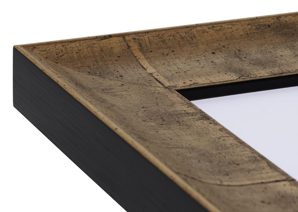 Ramverkstad Rahmen Ribe Beige Wurzelfurnier - Größe nach Wunsch