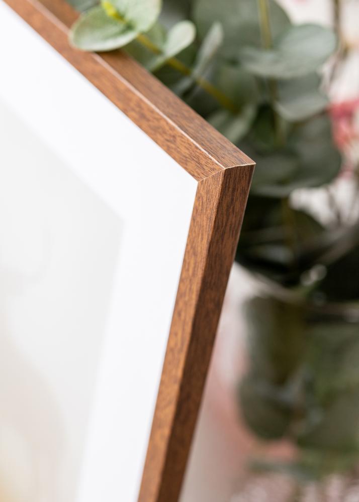 BGA Rahmen Modern Acrylglas Warm Brown 50x70cm