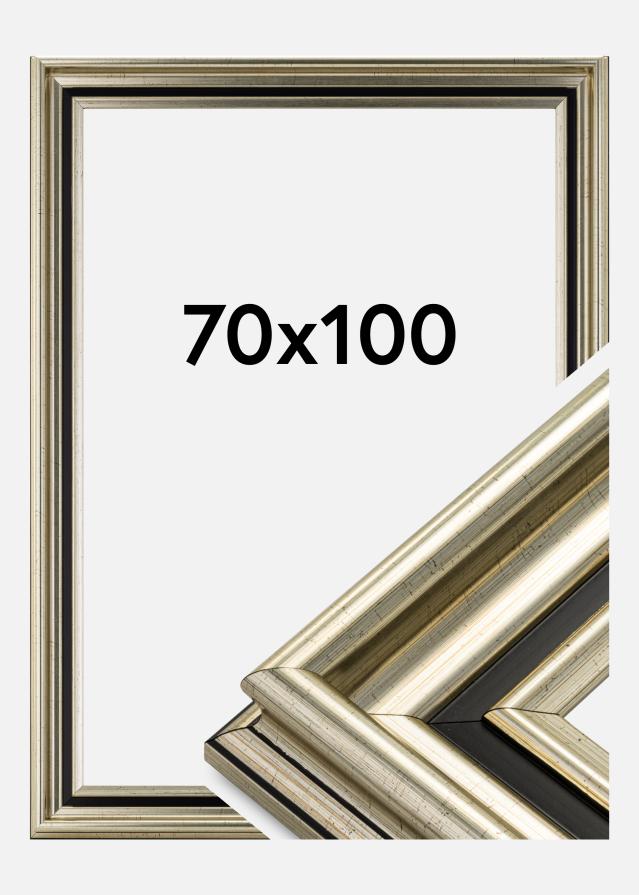 Ramverkstad Rahmen Gysinge Premium Silber 70x100 cm