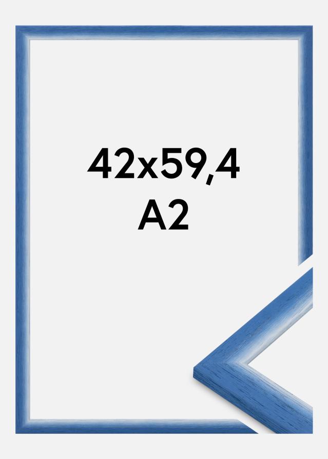 Jämtlands Ramfabrik Rahmen Cornwall Acrylglas Blau 42x59,4 cm (A2)