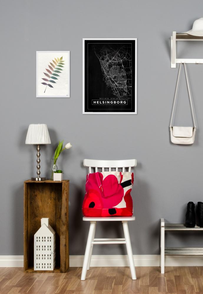 Bildverkstad Karte - Helsingborg - Schwarz