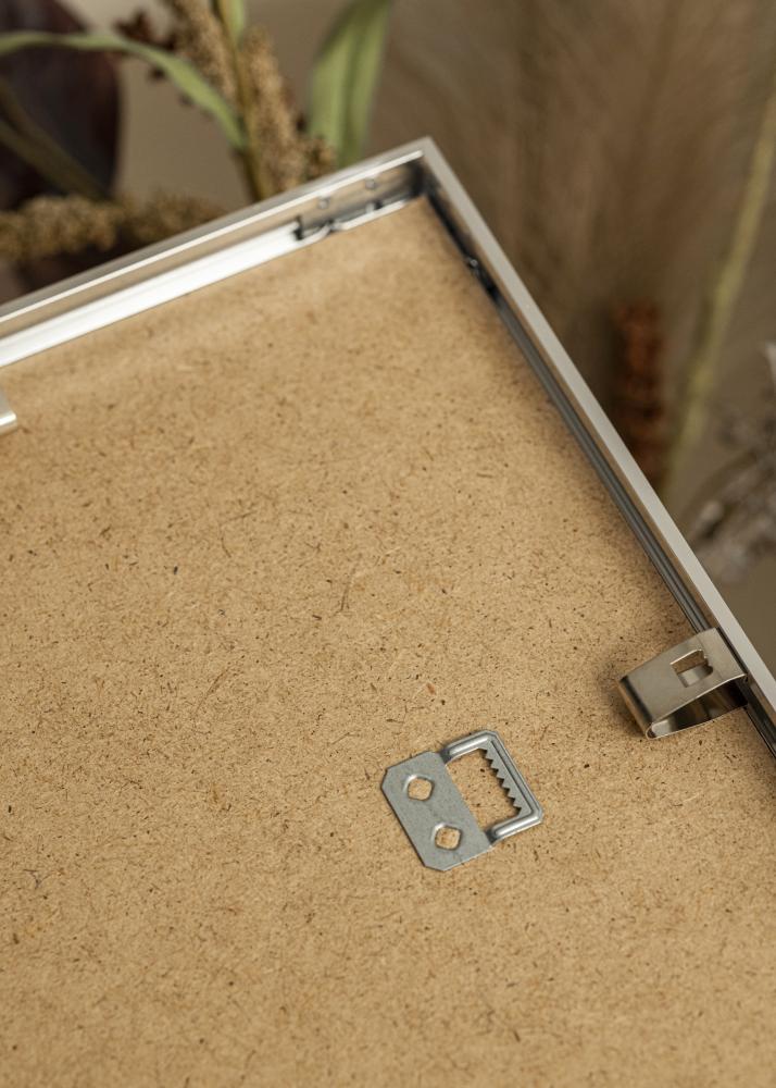 Estancia Rahmen Aluminium Acrylglas Silber Glänzend 21x29,7 cm (A4)