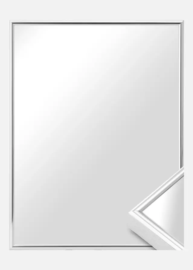 Ramverkstad Spiegel Sandhamn Silber - Maßgefertigt