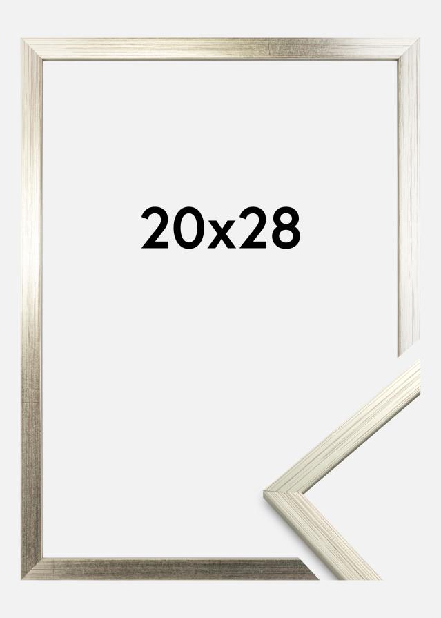 Galleri 1 Rahmen Edsbyn Silber 20x28 cm