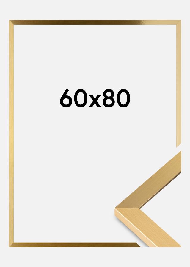BGA Rahmen Selection Acrylglas Gold 60x80 cm