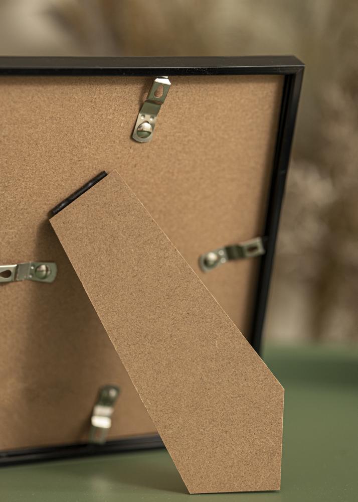 Ram med passepartou Rahmen New Lifestyle Matt Schwarz 30x40 cm - Passepartout Schwarz 21x29,7 cm