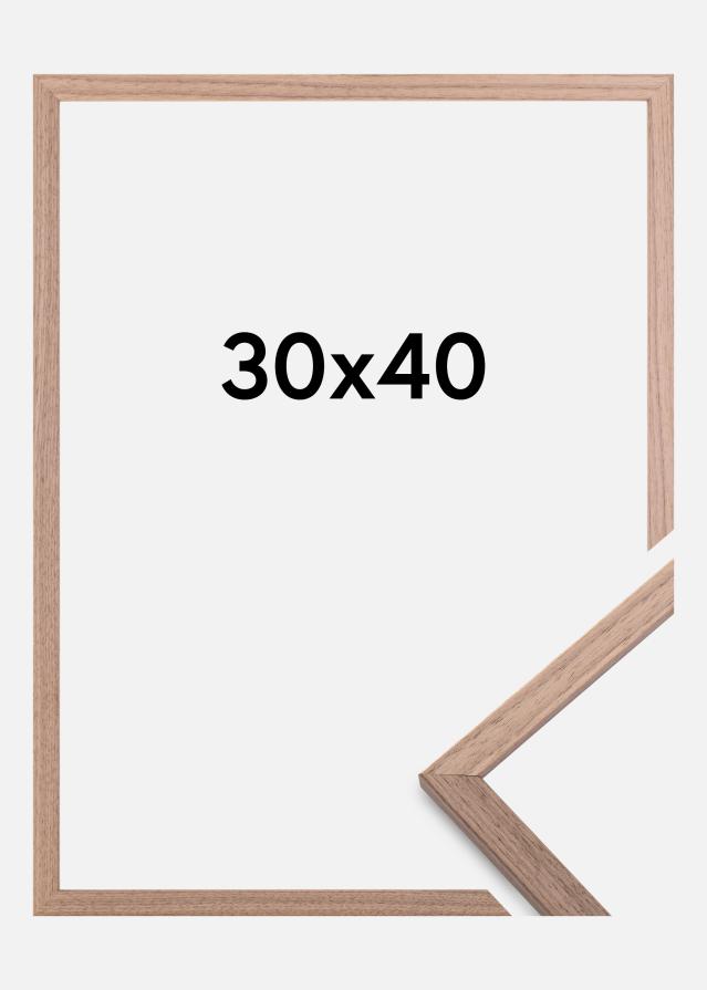 Galleri 1 Rahmen Edsbyn Walnuss Hell 30x40 cm