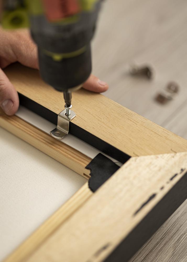 Mavanti Rahmen für Leinwand Aurora Anthrazit 30x30 cm