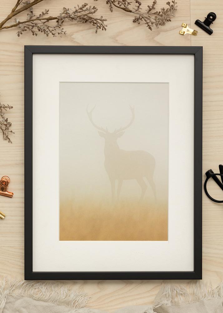 Estancia Rahmen Exklusiv Schwarz 40x40 cm