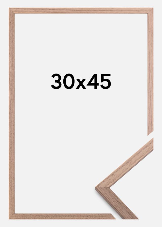 Galleri 1 Rahmen Edsbyn Walnuss Hell 30x45 cm