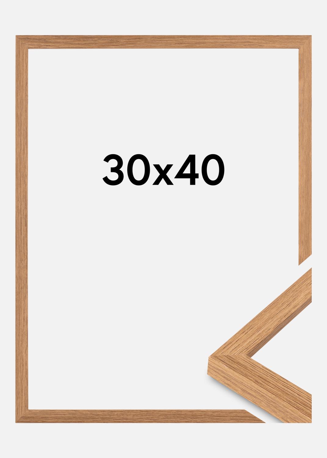 Product Image for Rahmen Modern Acrylglas Teak 30x40cm