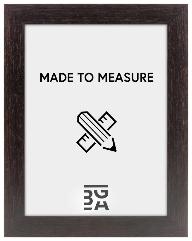 Ramverkstad 60x90 Ombud Rahmen Härjedalen - Dunkelbraun - Größe nach Wunsch