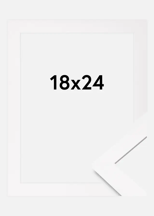 Artlink Rahmen BGA Classic Acrylglas Weiß 18x24 cm