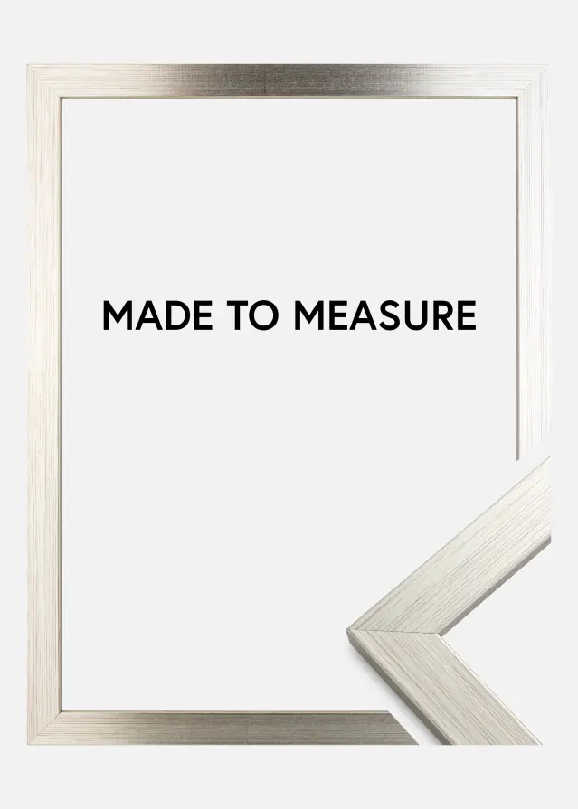 Ramverkstad Rahmen Silver Wood - Größe nach Wunsch