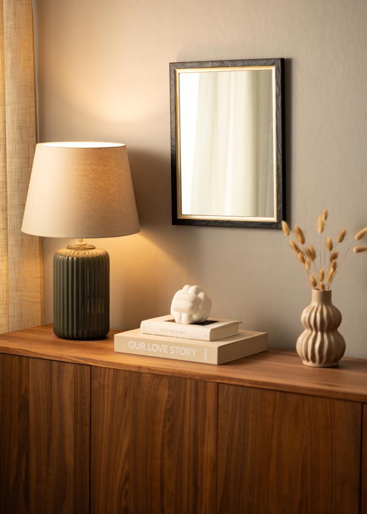 Ramverkstad Spiegel Leonie Schwarz - Maßgefertigt