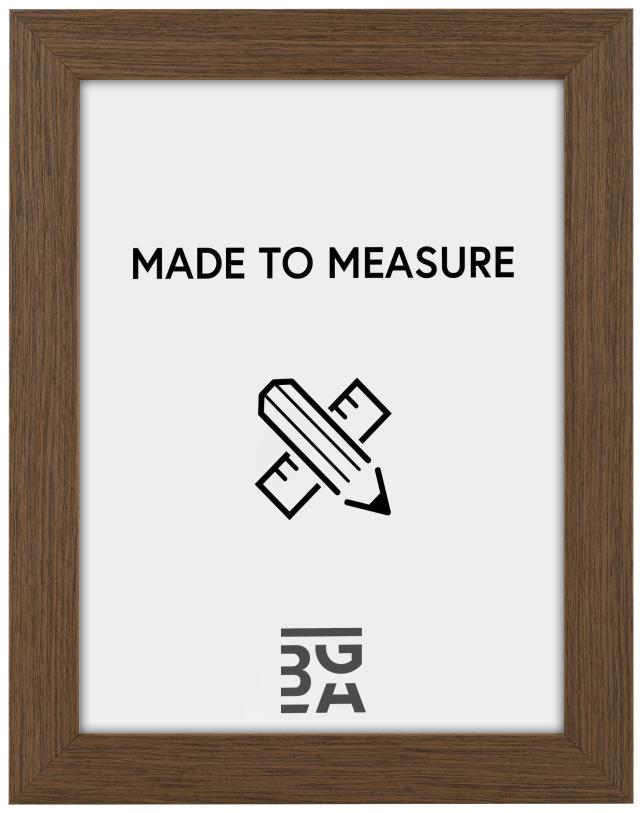 Ramverkstad 60x90 Ombud Rahmen Moviken Walnuss hell - Größe nach Wunsch