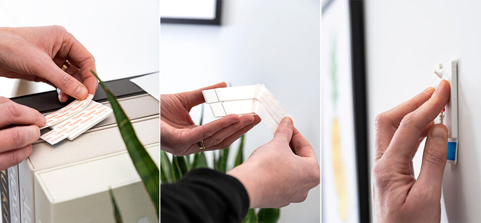 Selbstklebender Nagel