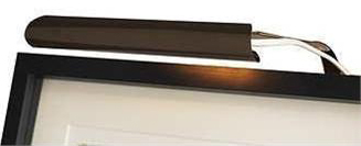 Eklunds metall Eklunds Uno 1 für Rahmenbreite 25-60 cm Bildbeleuchtung - Antik