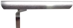 Eklunds metall Eklunds Uno 1 für Rahmenbreite 25-60 cm - Gebürsteter Edelstahl