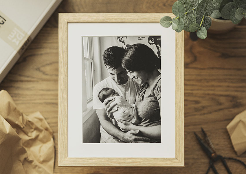 Rahmen mit Passepartout